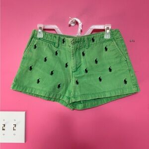 RALPH LAUREN POLO Green Women's Shorts
